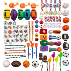 Sports Mega Toy Assortment - 250 Pack